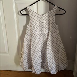 Brand new white by paiglie girls spaghetti strap dress